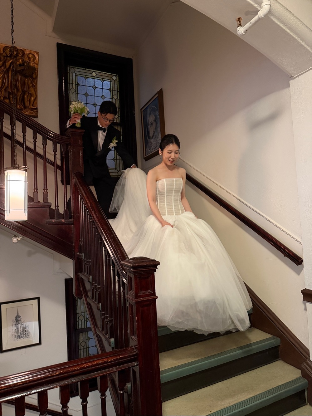 KYHA Beau Strapless Tulle Wedding Dress